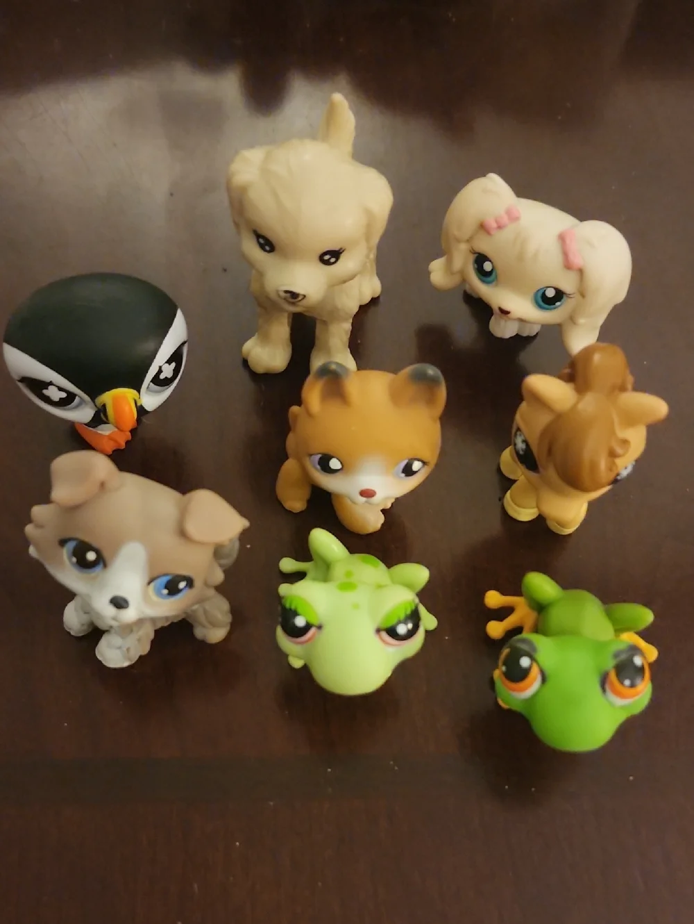 Littlest Pet Shop Assorted Mini Figures - Cream, Green, Tan - Picture 1 of 5